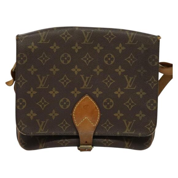 LOUIS VUITTON Monogram Cartouchiere GM Shoulder Bag M51252 - Picture 13 of 16